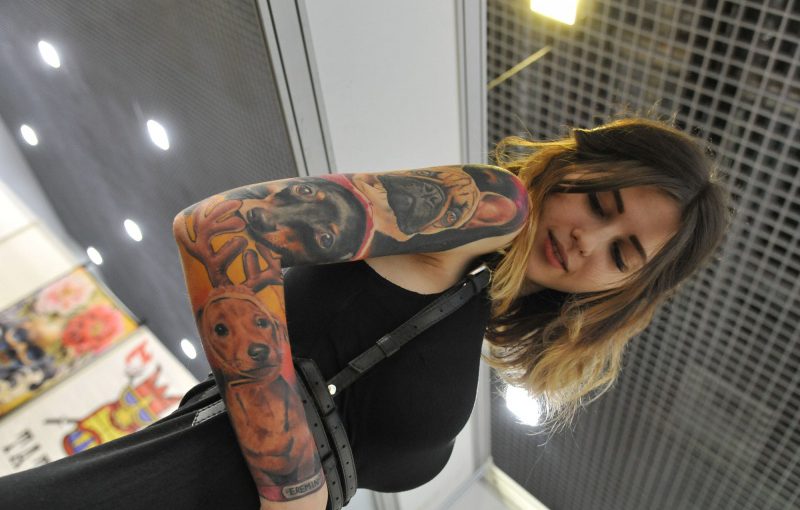 Новороссийская тату-модель вошла в пятерку самых оригинальных на международном фестивале