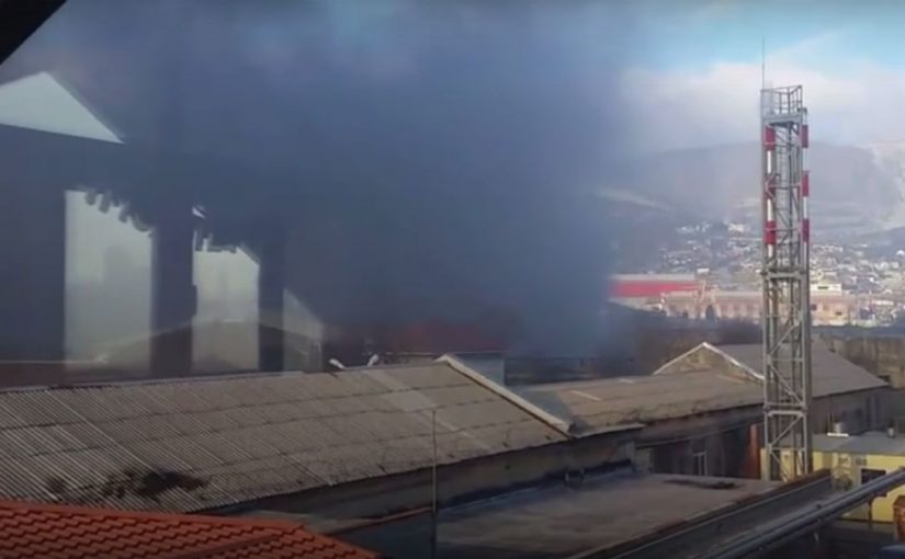 В день, когда в Новороссийске горела тара из-под серы, воздух над городом был чист