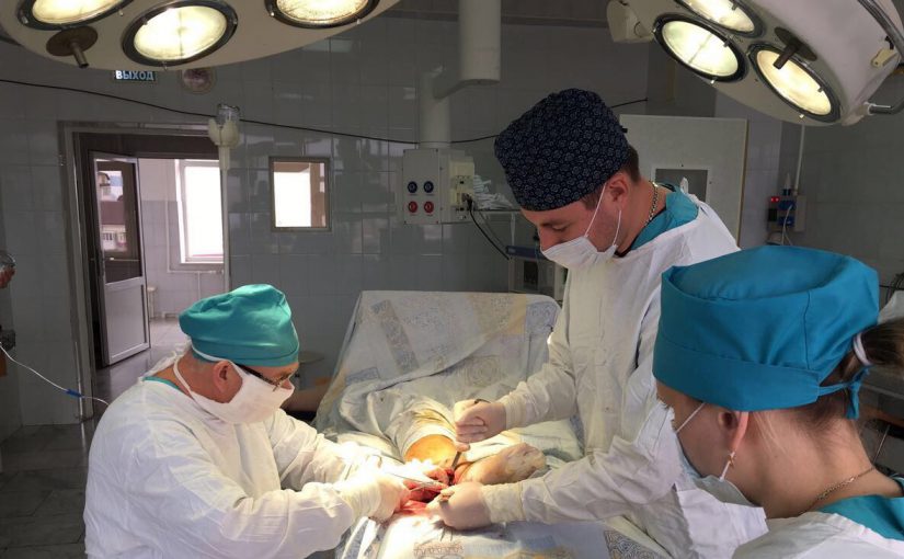 Детские руки и ноги новороссийские травматологи скрепляют титановыми гвоздями