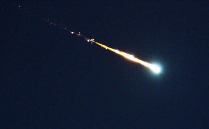 В районе Новороссийска упал метеорит, который видели жители Сочи и Анапы