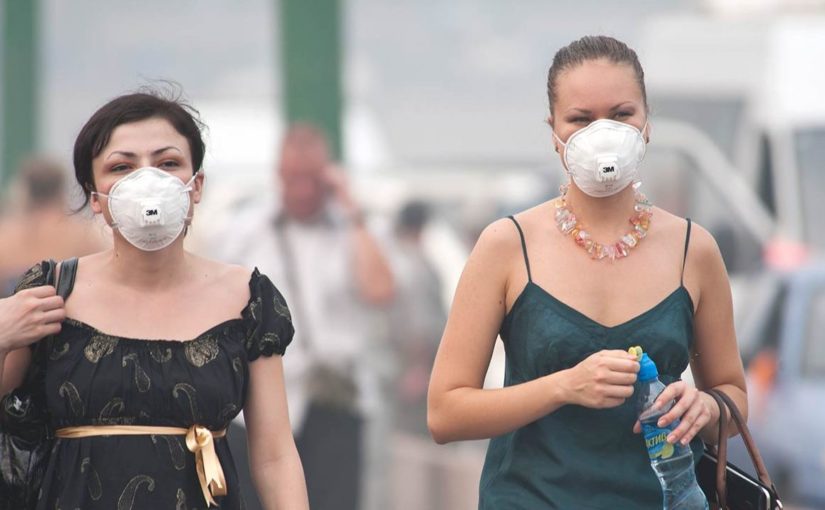 Новороссийцы жаловались, что им нечем дышать