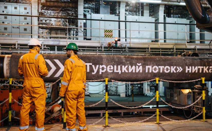 К  концу года из Новороссийска по дну моря российский  газ пойдет в Турцию?