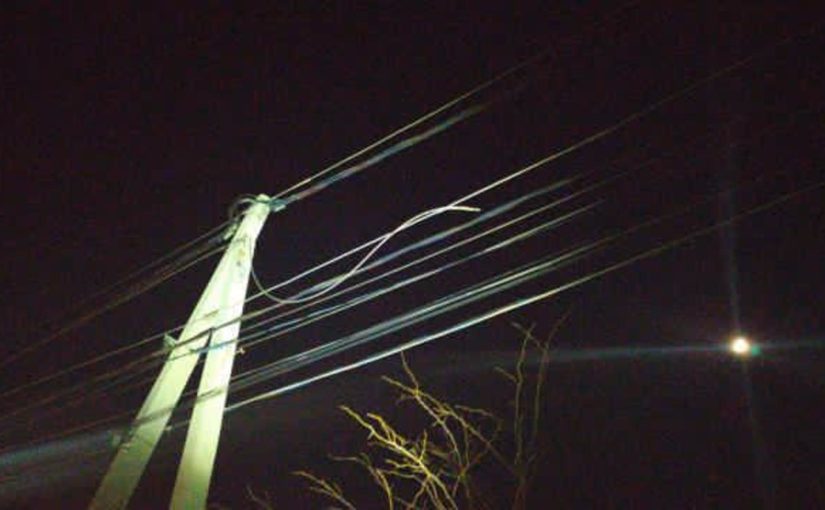 На «буграх» в Новороссийске третья аварийное отключение электросетей за неделю
