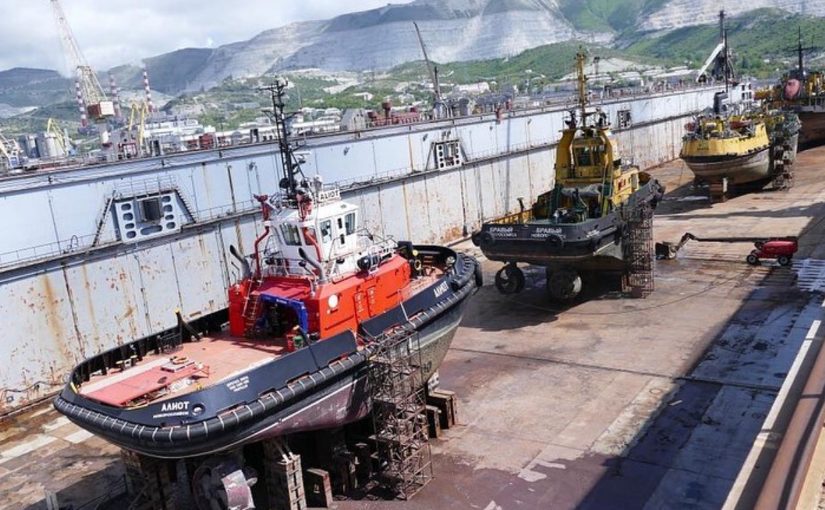 На СРЗ Новороссийска будут много грузить и даже немного ремонтировать суда