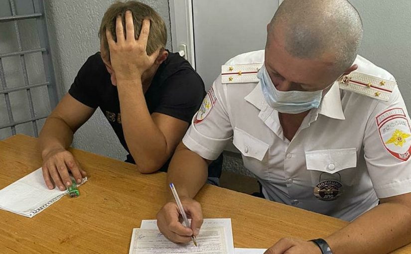 В Новороссийске задержали водителя без прав, привыкшего ездить пьяным