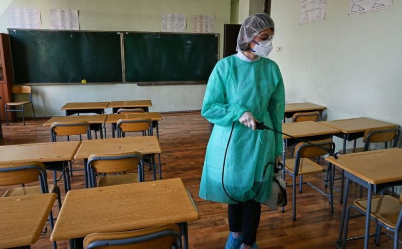 В новороссийской школе детей отправили на дистанционку