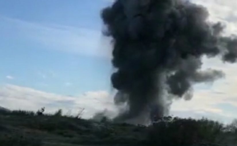В Новороссийске на полигоне взорвали авиабомбу из Южной Озереевки
