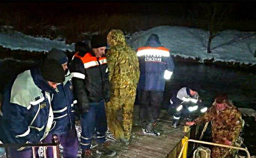 Двух рыбаков из Новороссийска вызволяли из Гнилого лимана