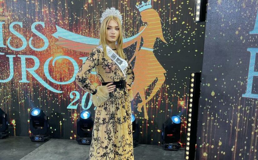 Вера Кинщак из Новороссийска вошла в ТОП – 10 конкурса «Мисс Европа 2021» (видео)