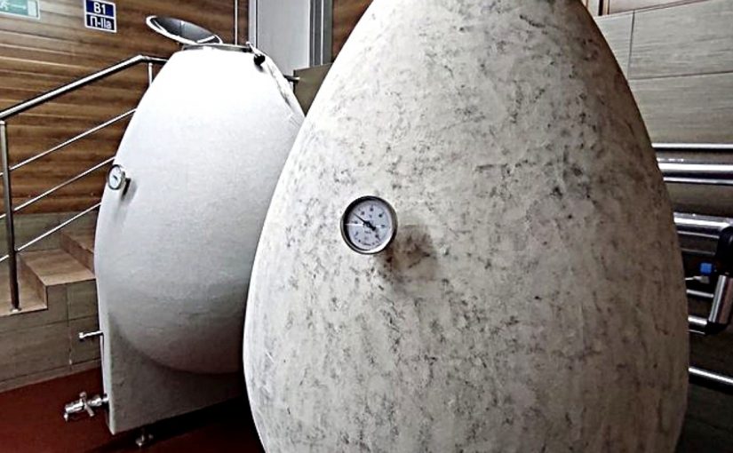 В винодельне Новороссийска вино будут изготавливать в яйцах — из мергеля
