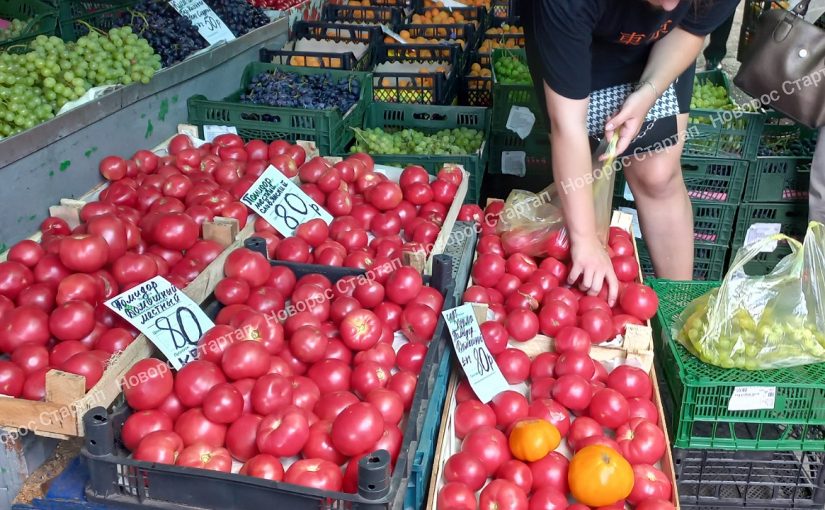 В Новороссийске теперь на рынках в тренде раевские овощи