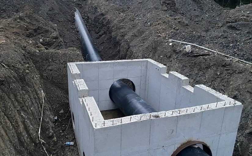 Идет строительство ветки Троицкого водовода от Неберджаевской до Новороссийска