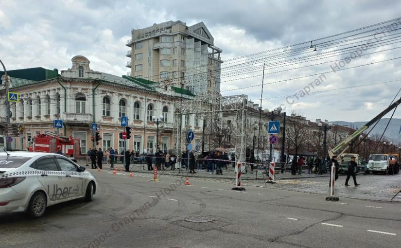 Новороссийцы терпели неудобства на центральных улицах ради нового фильма (видео)