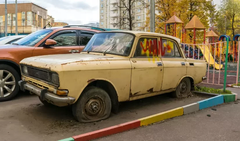 В Новороссийске проблематично найти хозяев автохлама
